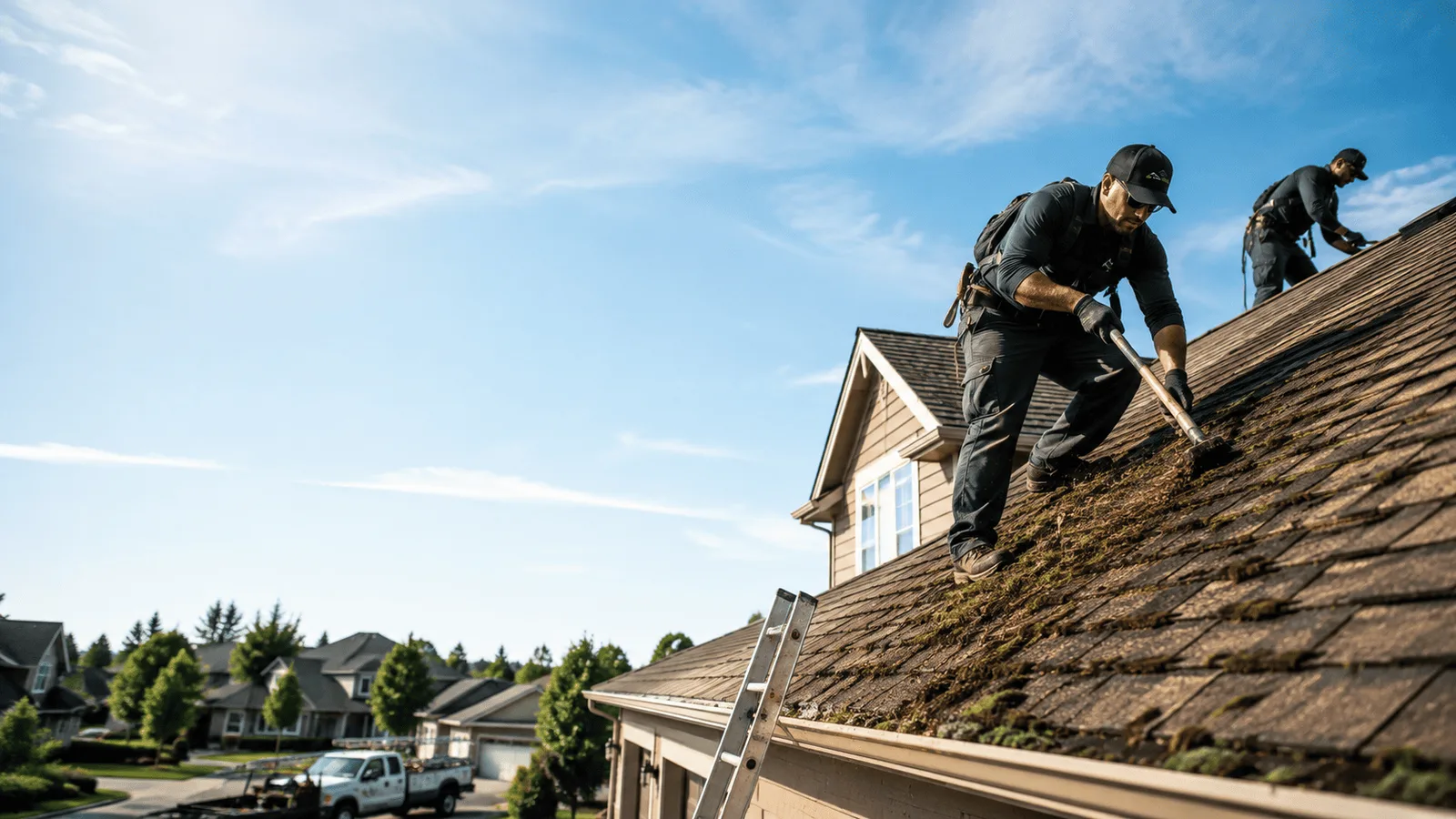 Roof Moss Removal in Clayton, NC near me